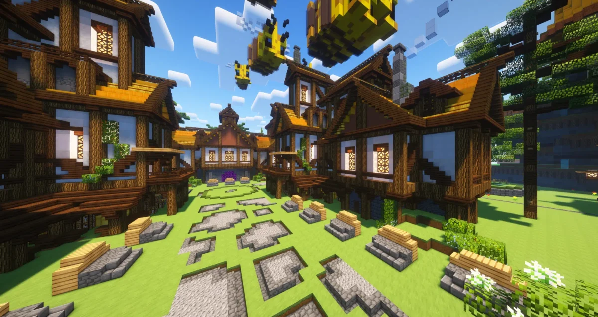 🍯 KitMap Warzone BEE Village 🐝 (a) - Image 10