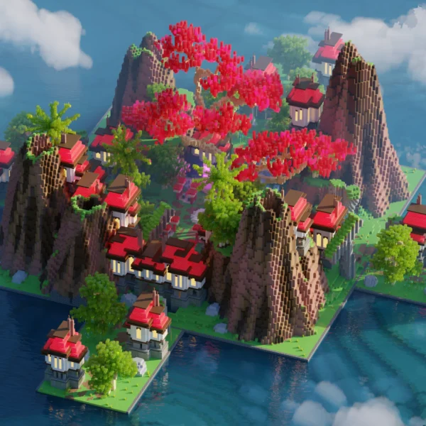 ⚔️ HCF Spawn VILLAGE-RED 📜 (a)