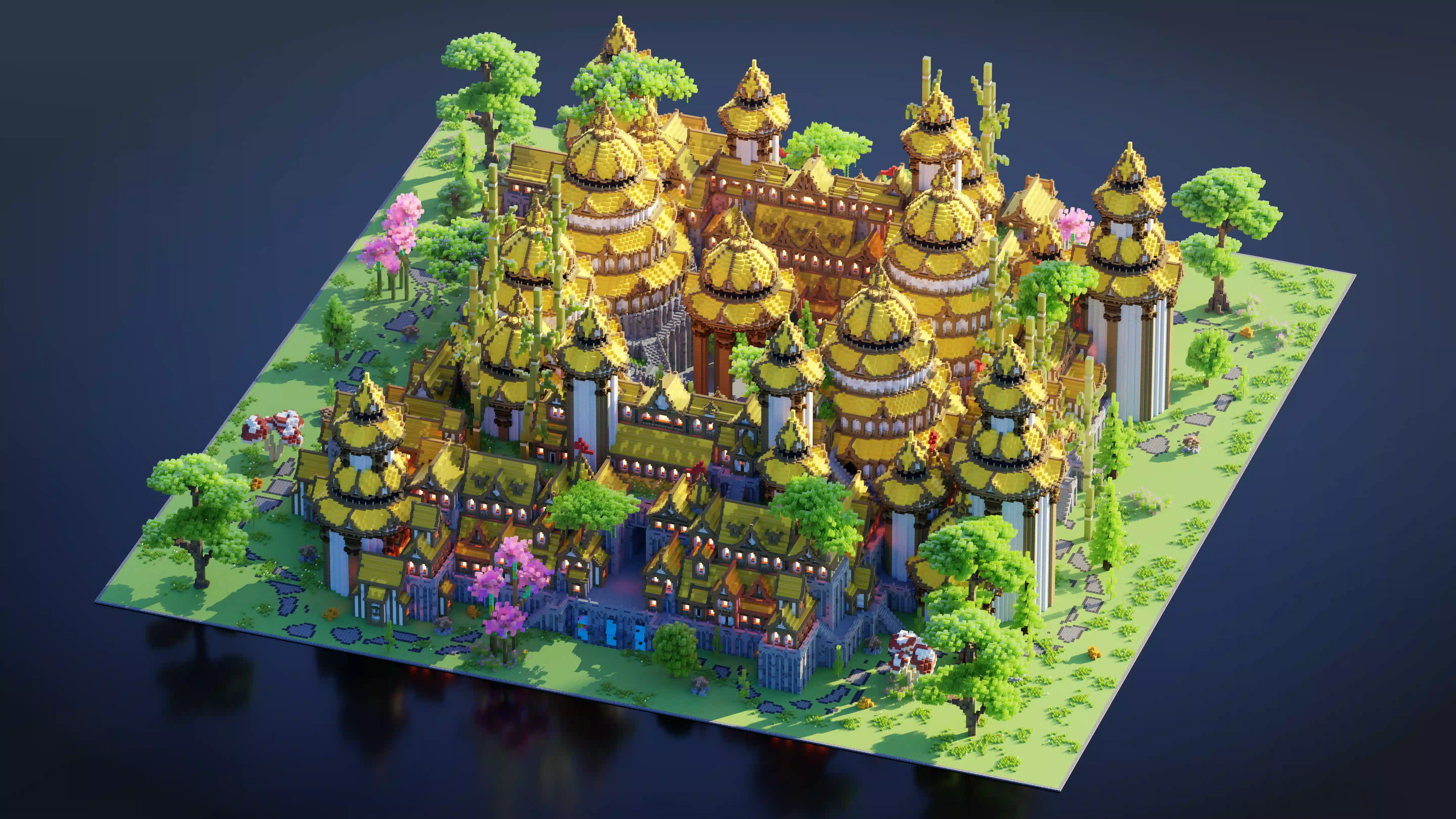 🎉 Lobby Festive Island 🎉 (Download now!) Minecraft Map