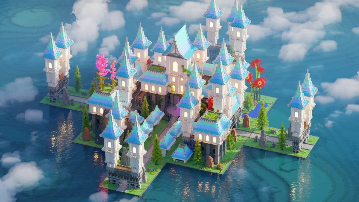 💠 HCF Spawn Medieval-Blue 💎 (a)