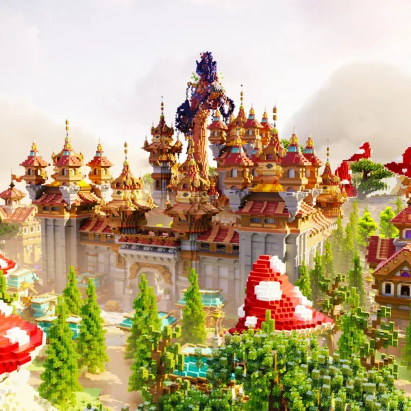 👑 Spawn Red Village 🏰 (a)
