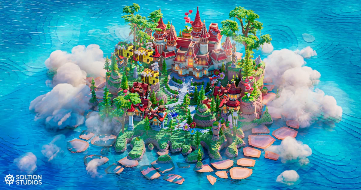 🛡️ Lobby Castle RED ❤️ (a)