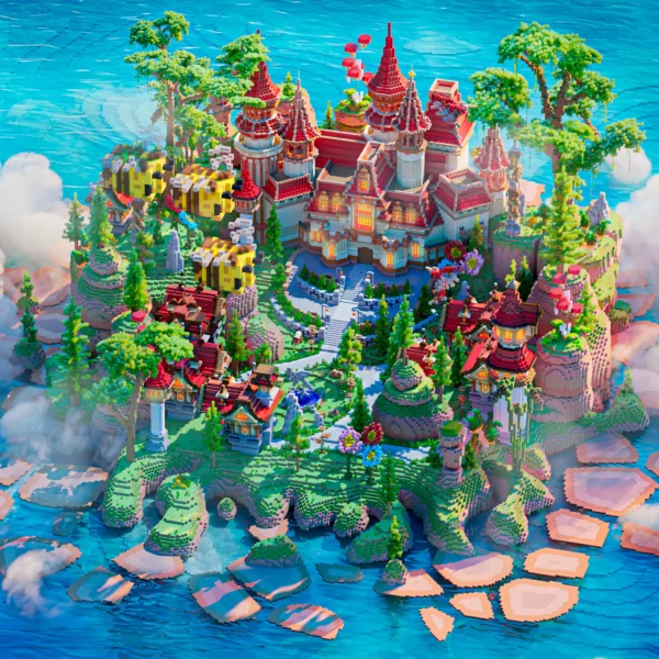 🛡️ Lobby Castle RED ❤️ (a)