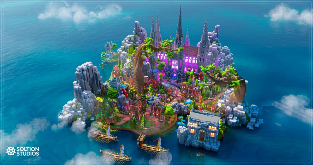 🌼Fantasy Cathedral Map 🏰 (a)