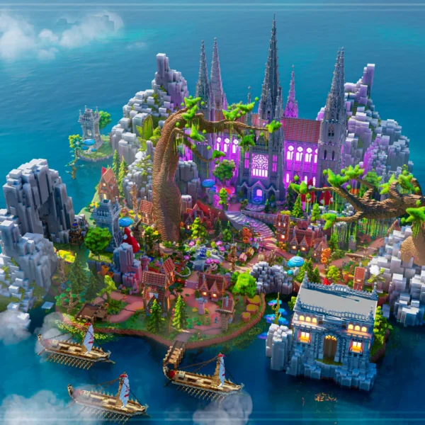 🌼Fantasy Cathedral Map 🏰 (a)