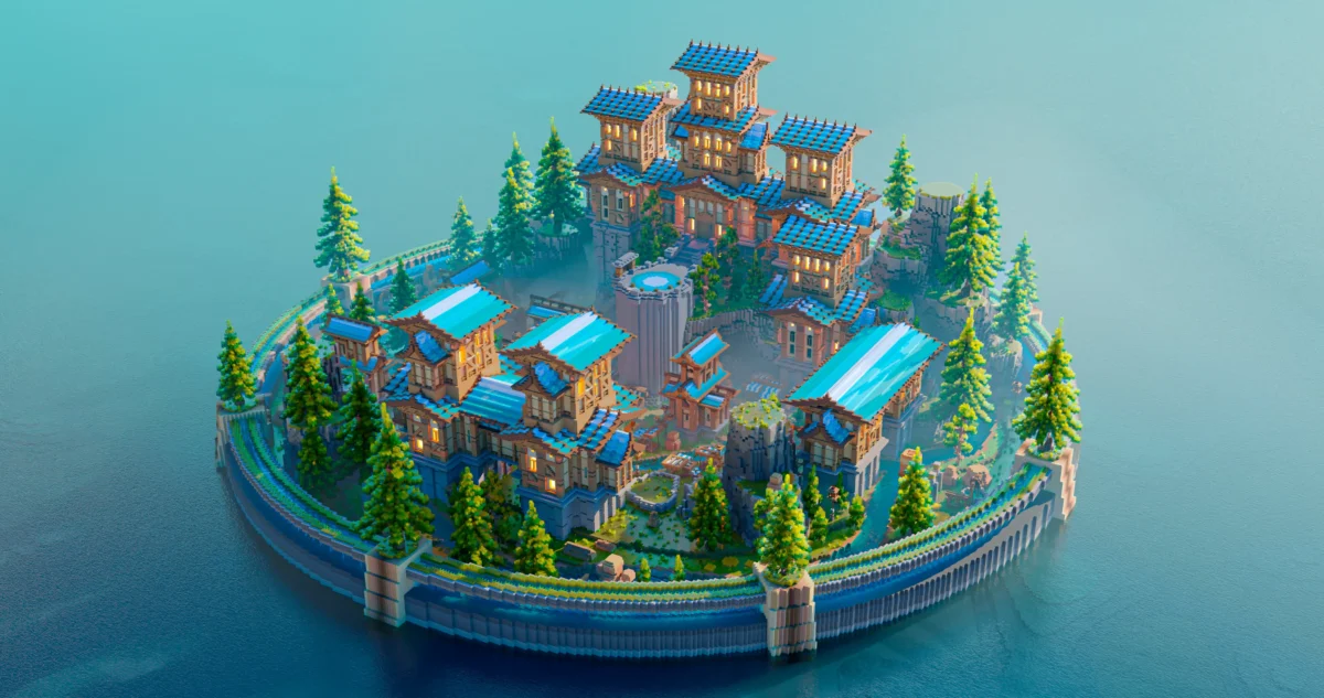 🌱 Hub Medieval Village 🌲 (a)